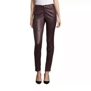 Lafayette 148 Genuine Leather Pants 4